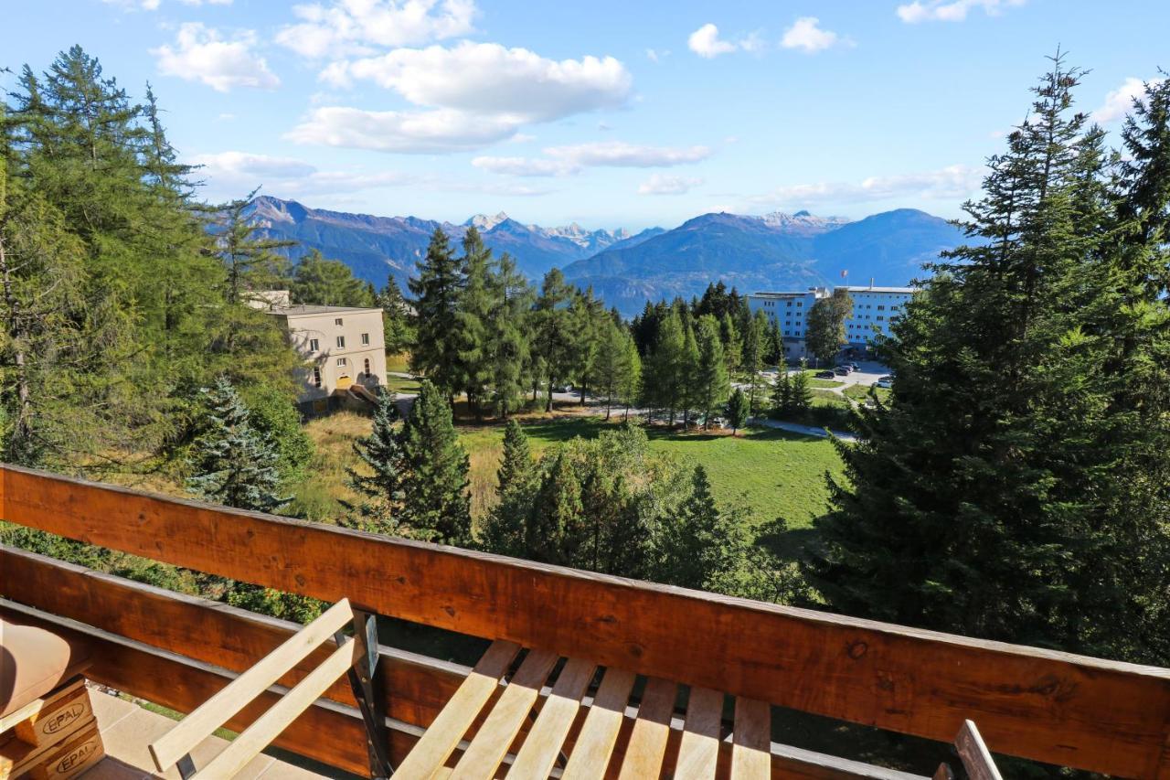 Magnifique Appartement Avec Vue Sur Les Montagnes Crans-Montana Exterior foto