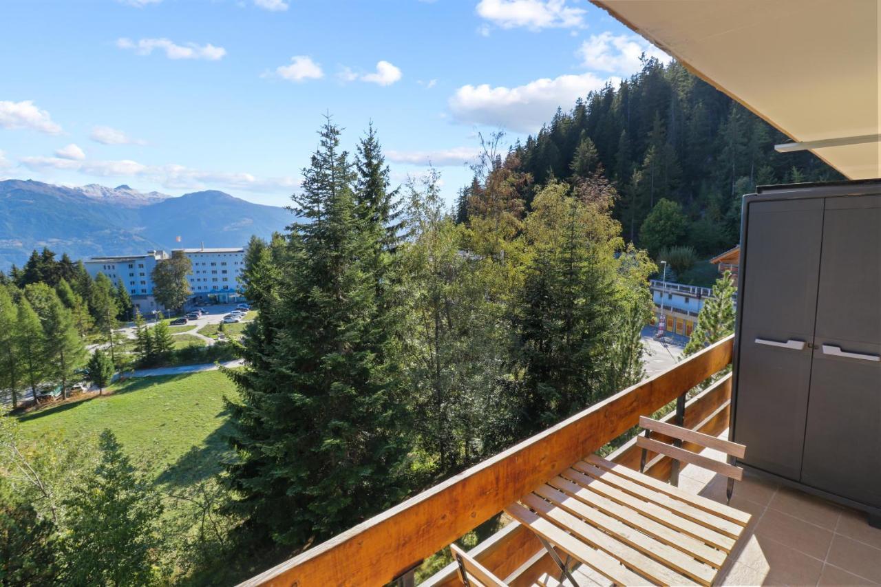 Magnifique Appartement Avec Vue Sur Les Montagnes Crans-Montana Exterior foto